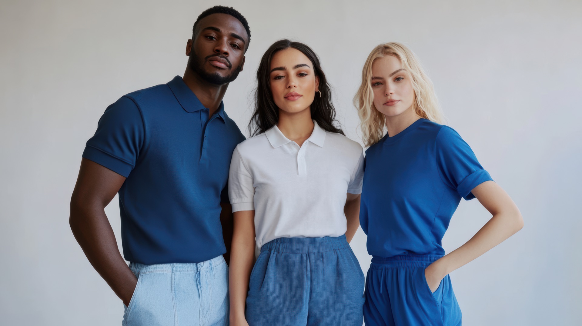 Eli Jaden team in branded clothing